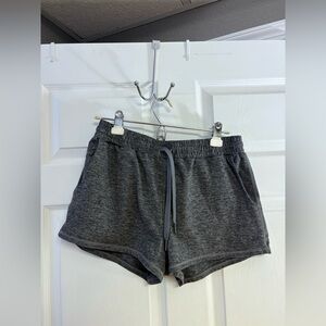 Quince Flowknit mid rise Large drawstring Athletic Shorts